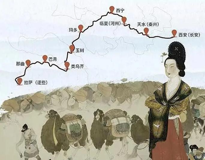 文成公主入藏简短故事