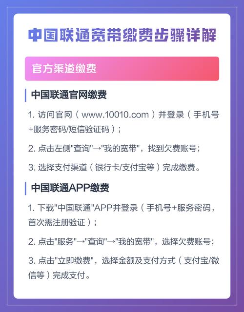 联通宽带网上缴费后多久恢复网络