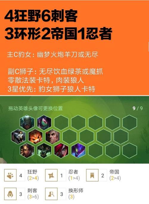 云顶之弈刺客阵容介绍