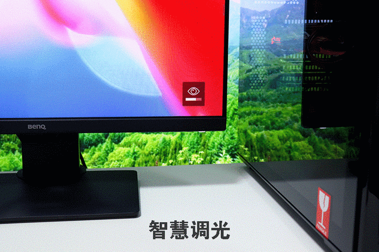 明基显示器智慧调光怎么打开