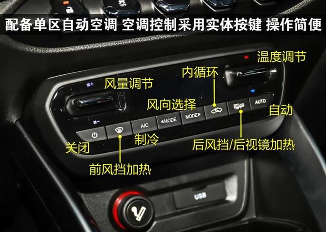 车子空调按键图解