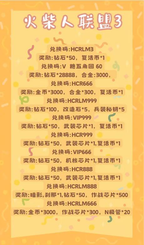 火柴人联盟二兑换码2023永久