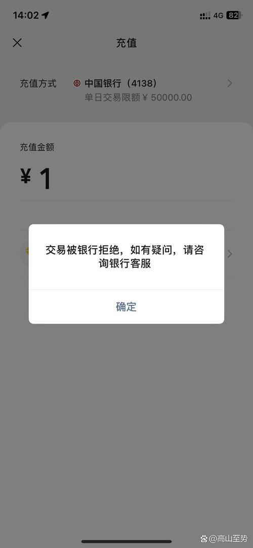 你的交易已被银行拒绝什么意思