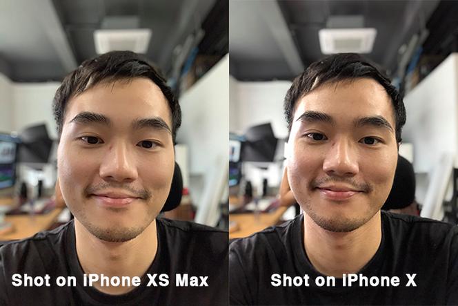 苹果x自带美颜效果