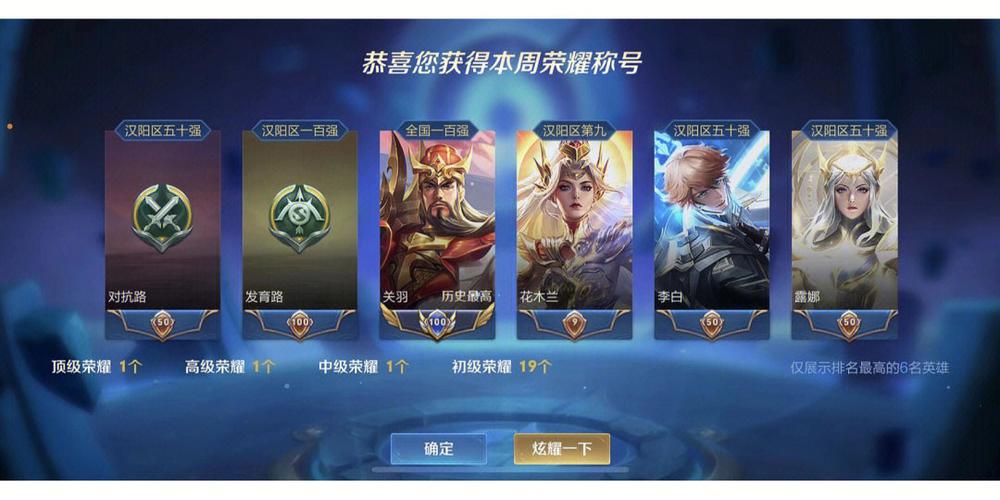 王者荣耀左上角50强是什么意思