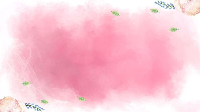 粉色背景ppT缩略图