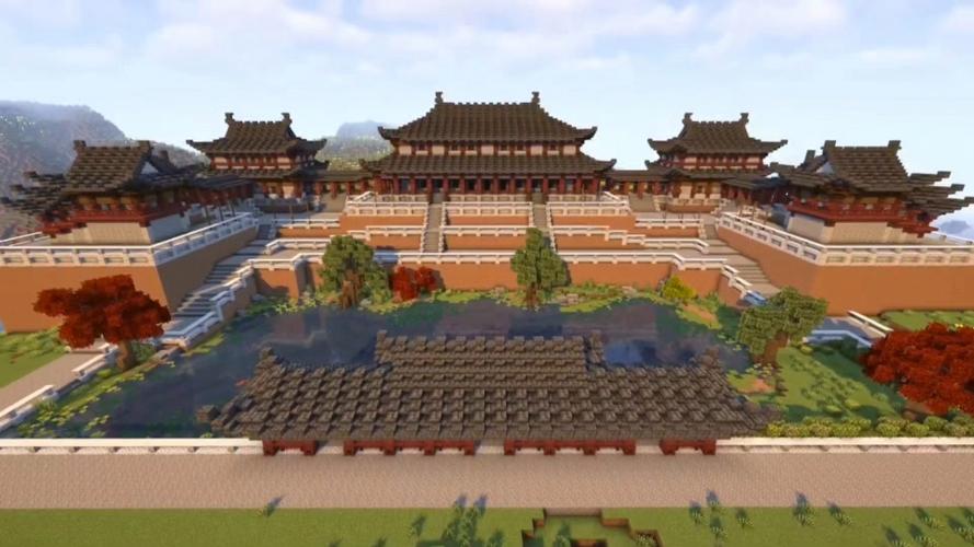 我的世界中式庭院