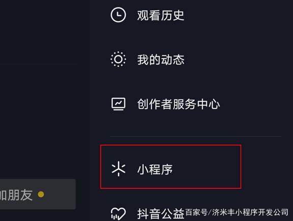 苹果抖音小程序在哪