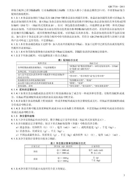 GB7718-2011全文下载