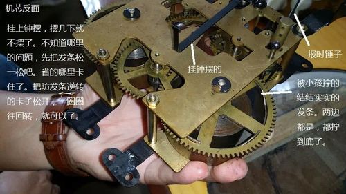 北极星挂钟调时间图解