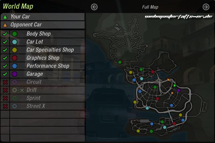 极品飞车8存档位置