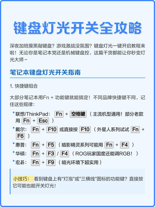 键盘灯光开关是哪个键游戏截图