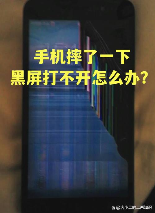 oppo手机摔了黑屏打不开怎么办
