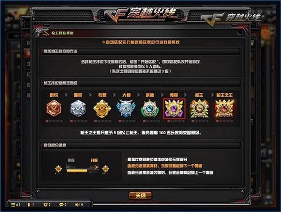 穿越火线排位角色怎么显示出来