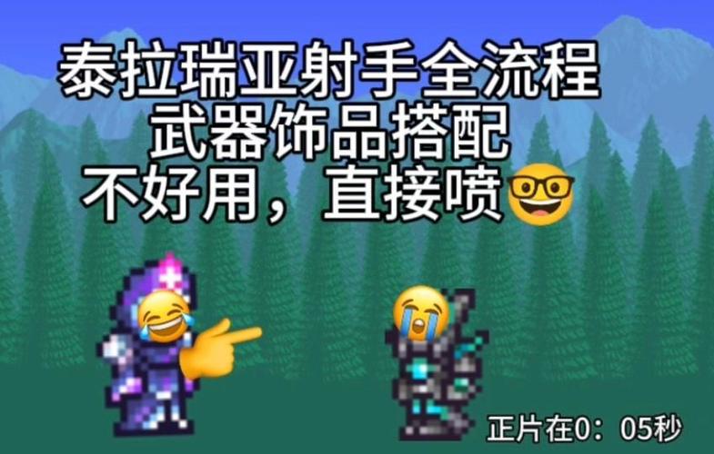 泰拉瑞亚射手的装备和饰品