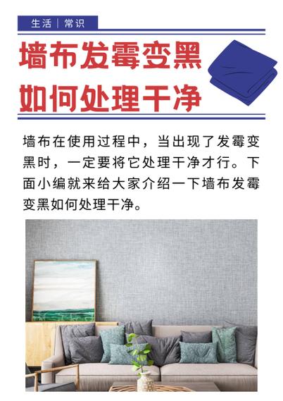 墙布变黑了怎么办