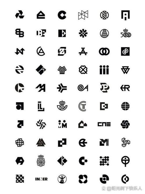 极简logo设计图片