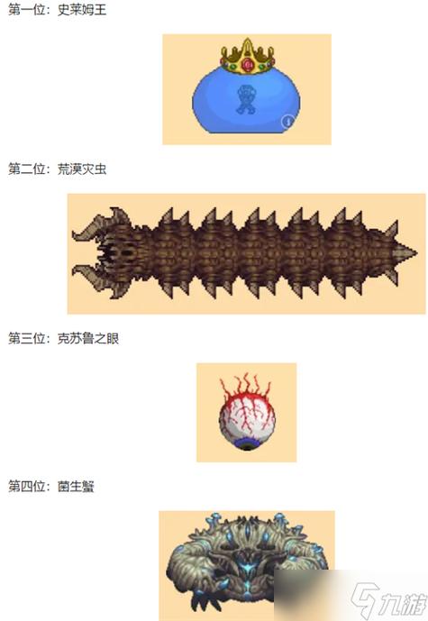 泰拉瑞亚boss顺序灾厄