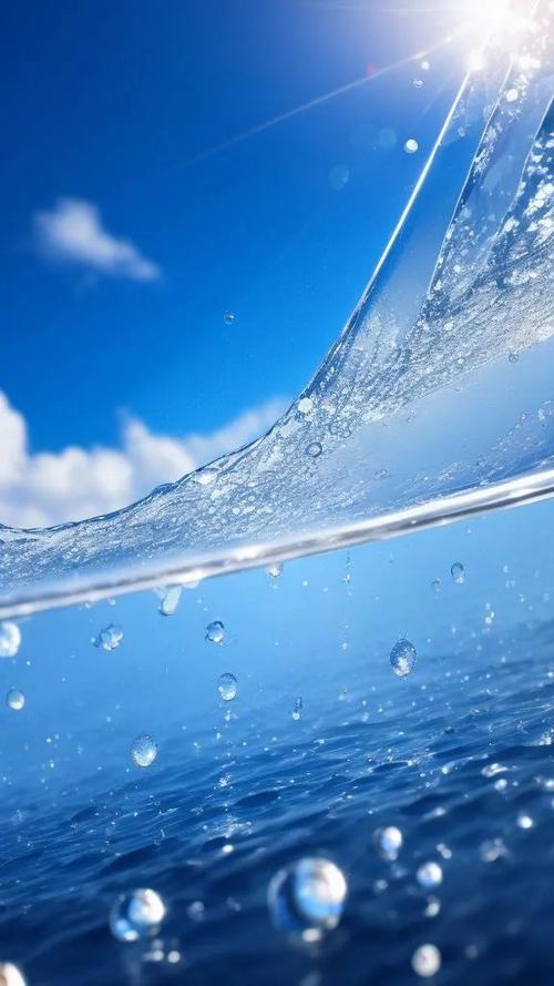 一滴水的图片唯美截图