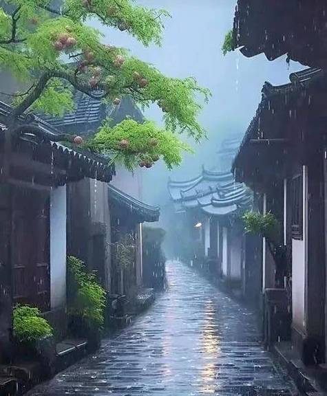 一帘烟雨惹清欢,半纸闲情入流年
