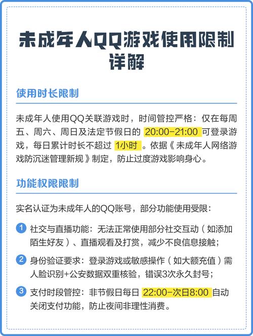 未成年限制对qq游戏的影响