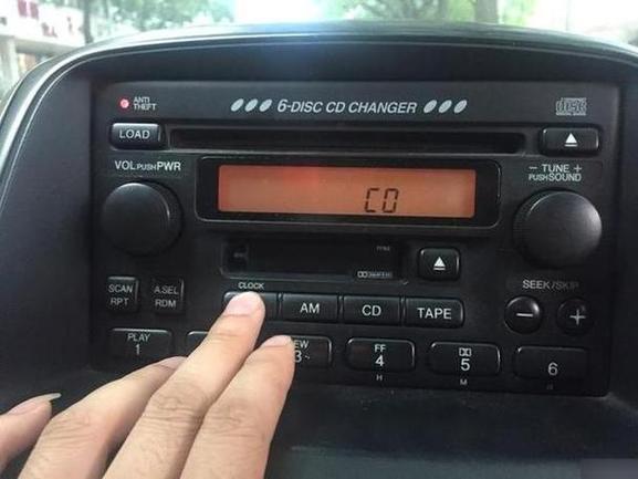 老款crvcd手动解锁