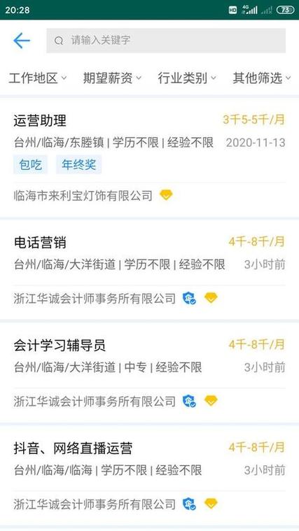 临海论坛招聘最新2026