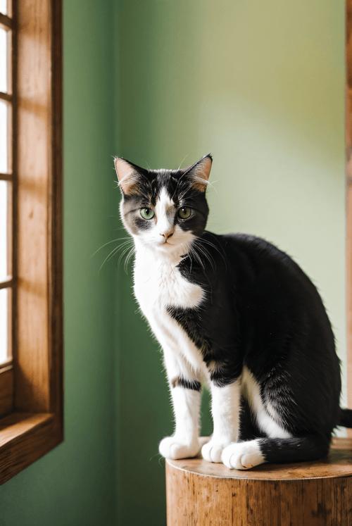 猫咪拍照图片