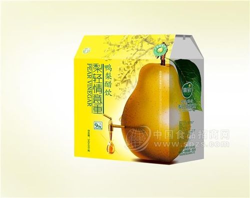 鸭梨醋的功效