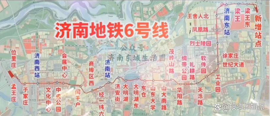 地铁6号线线路图缩略图