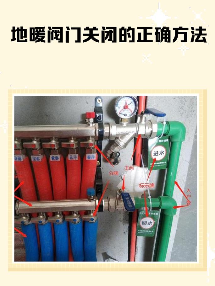 地暖开关怎么关闭