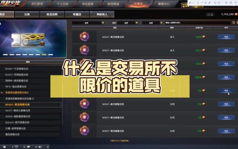 cf交易所什么东西不限价