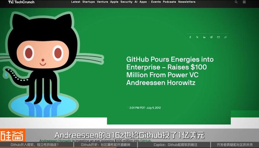 github 的发展历程