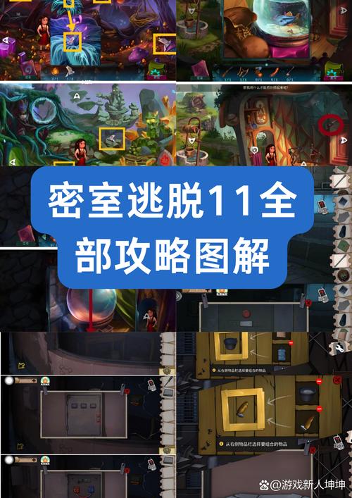 密室逃脱瘆攻略大全