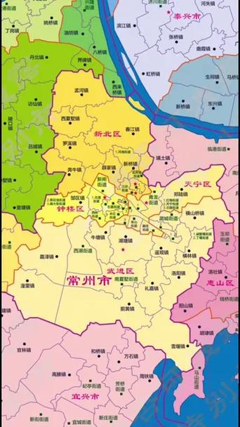 常州景点地图分布图