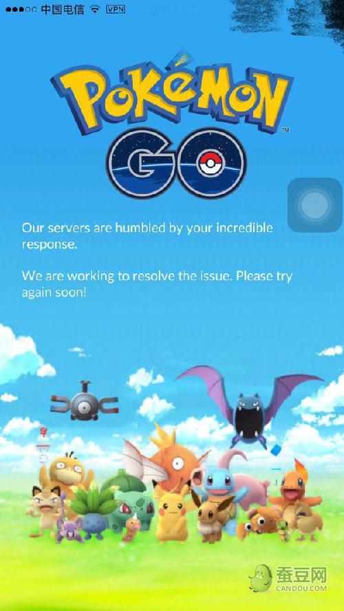 pokemon go登录不上