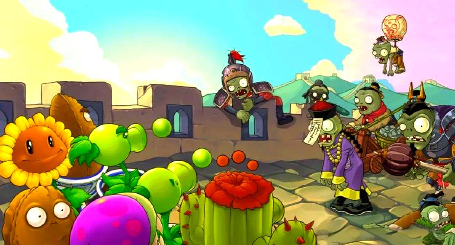 植物大战僵尸原版 植物人大战僵尸