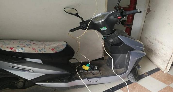 电动车200多天没骑冲电一会儿就停止