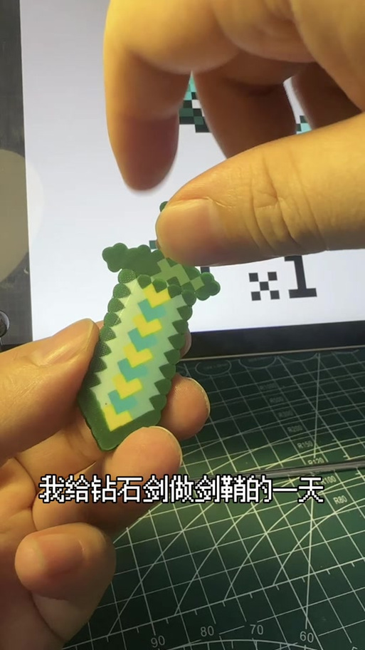 我的世界100种拼豆武器特别清晰