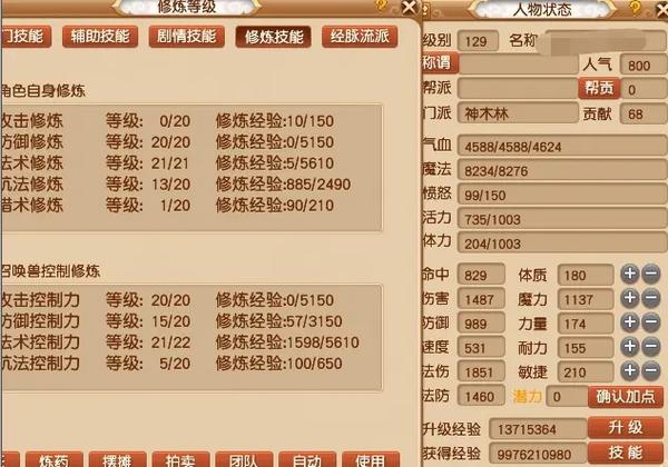梦幻西游宝宝一点耐力加多少法伤图标