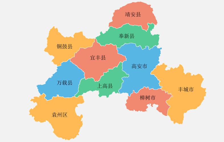江西宜春市地图全图截图