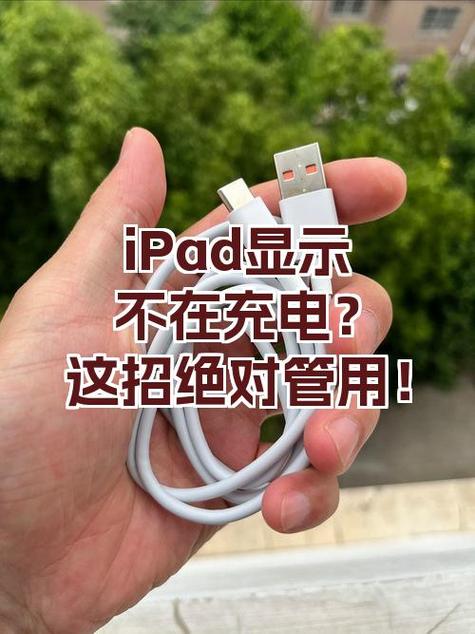 ipad9代充电显示不在充电