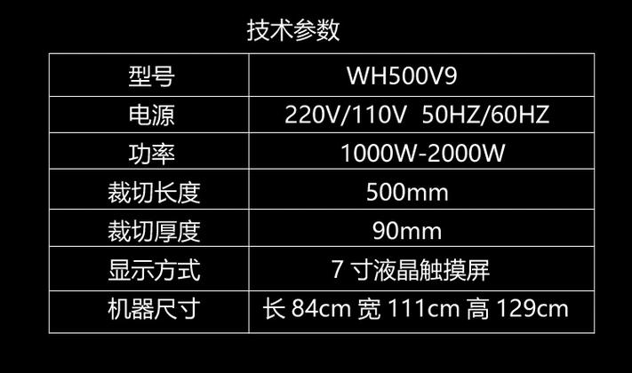 切纸机怎么调参数