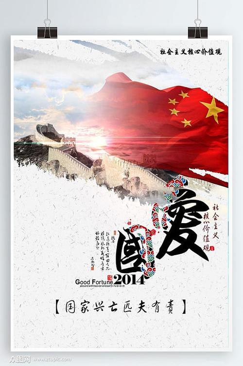 呼吁爱国的宣传语