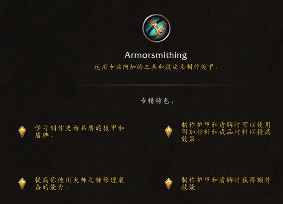 wow锻造武器大师任务图标
