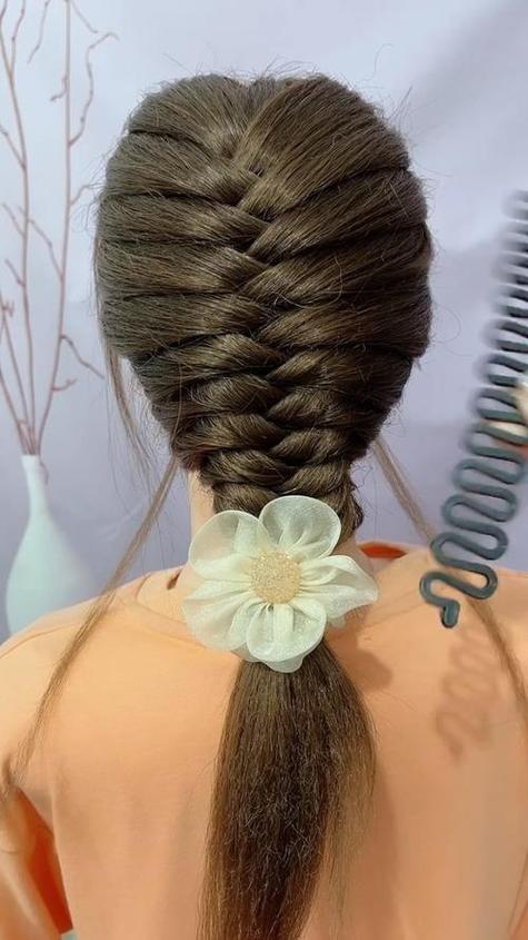 小辫子绑法
