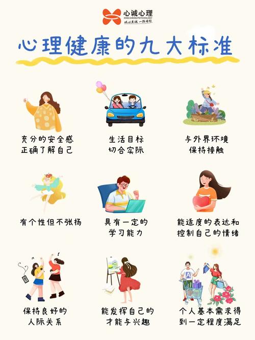 心理健康的标准有哪些