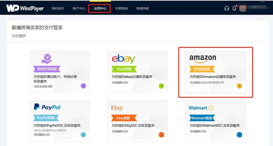 亚马逊跨境支付方式