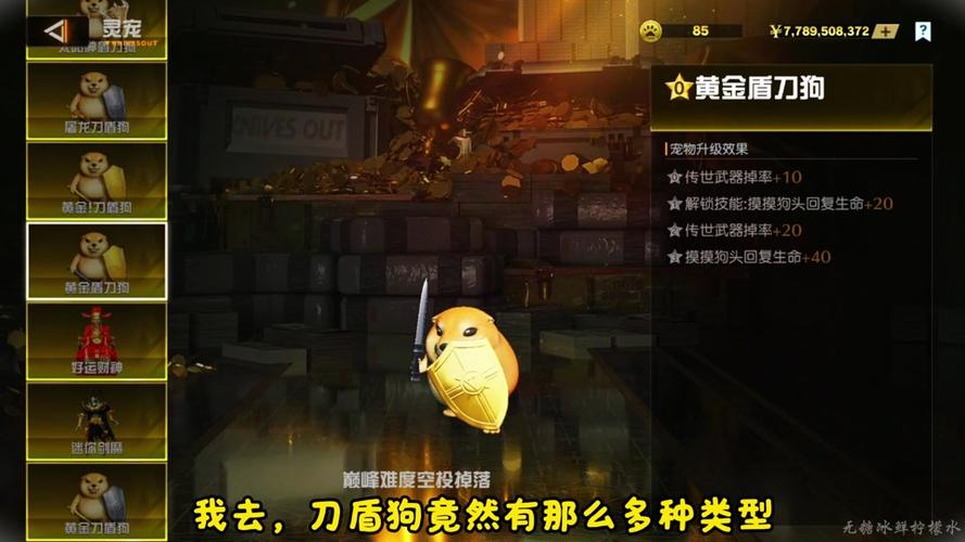 荒野行动人物后面宠物