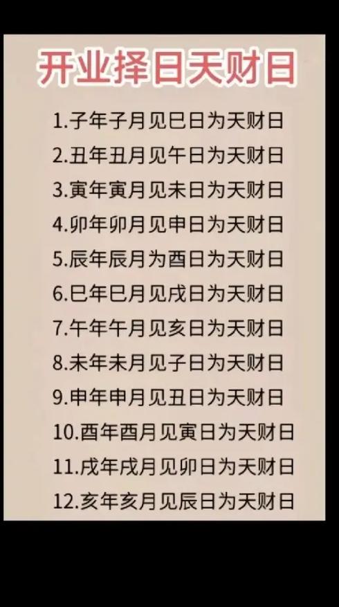 天财地财是什么意思